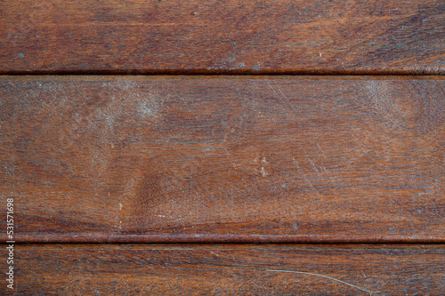 Plank wood table floor with natural pattern texture background.