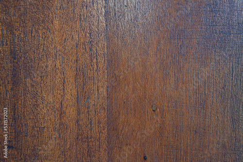 Plank wood table floor with natural pattern texture background.