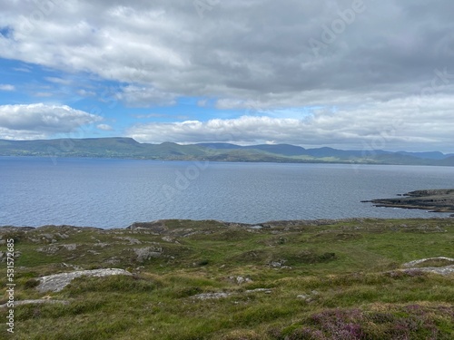 Kenmare bay at Inward Ardgroom, Beara Peninsula, Cork, Ireland. photo