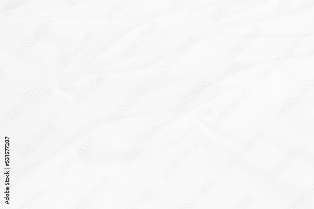 Obraz premium white bedding sheets texture for background