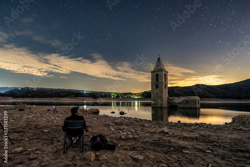 Contemplando Sant Romà de Sau