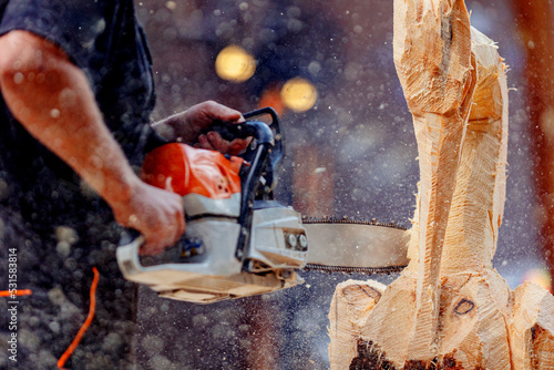 Foto Concept industry timber