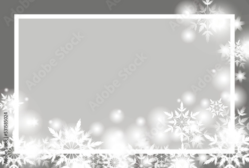 crystal snow silver