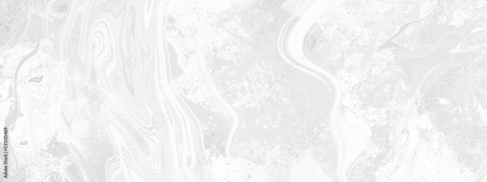 Silver ink and watercolor textures on white paper background. Paint ...