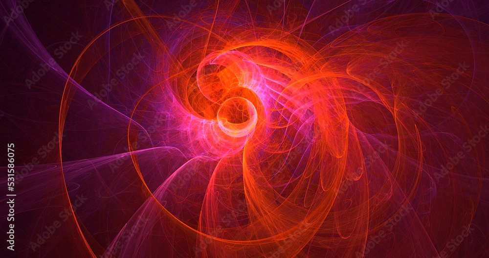 3D rendering abstract colorful fractal light background 3D rendering abstract colorful fractal light background