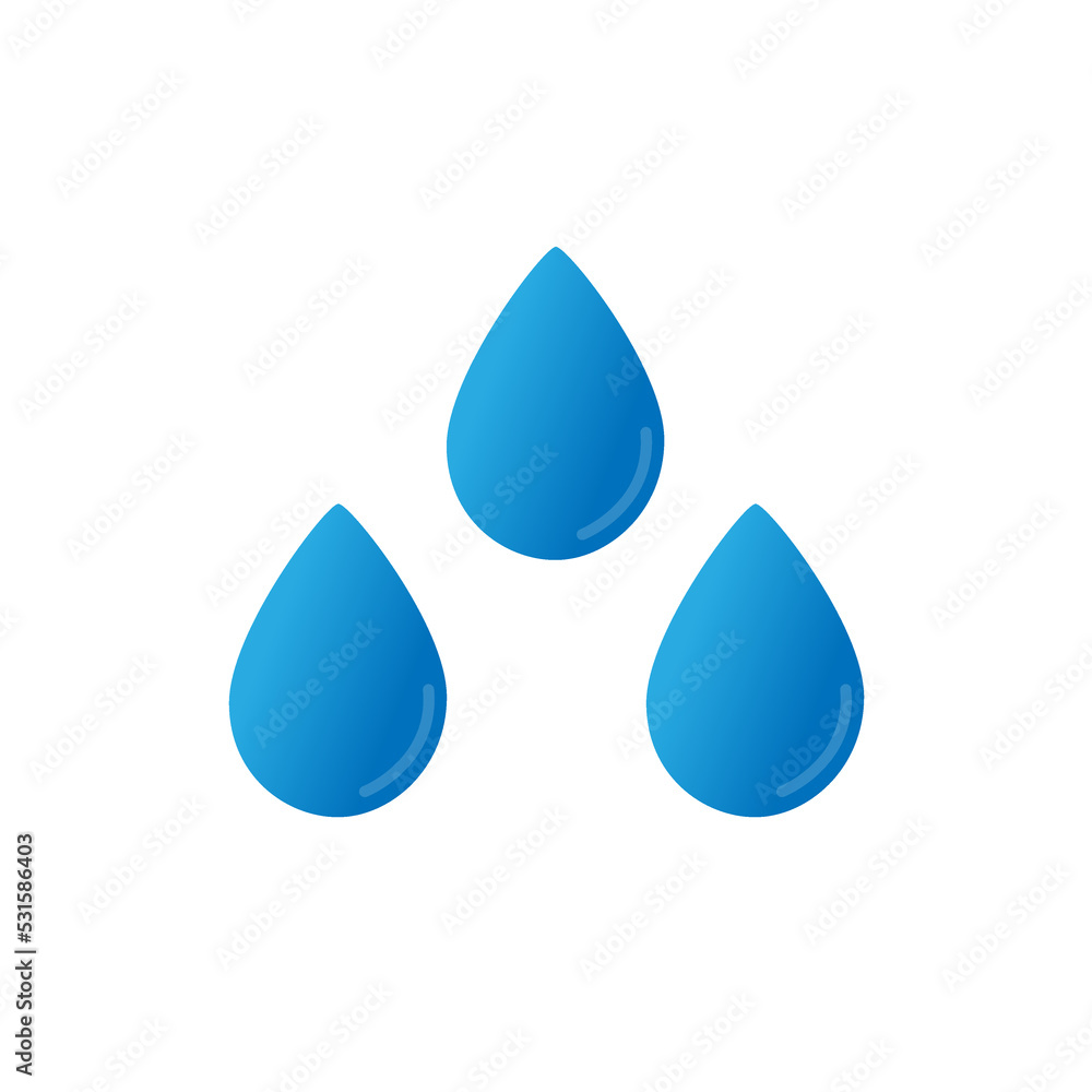 water drop symbol or illustration. droplet and sign water drop symbol or illustration. droplet and sign