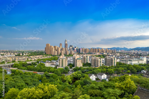 Urban Scenery of Shaoxing, Zhejiang Province, China