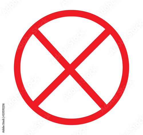 No entry sign. prohibition vector sign. Free Download No entry sign. prohibition vector sign. - GFXLoad
