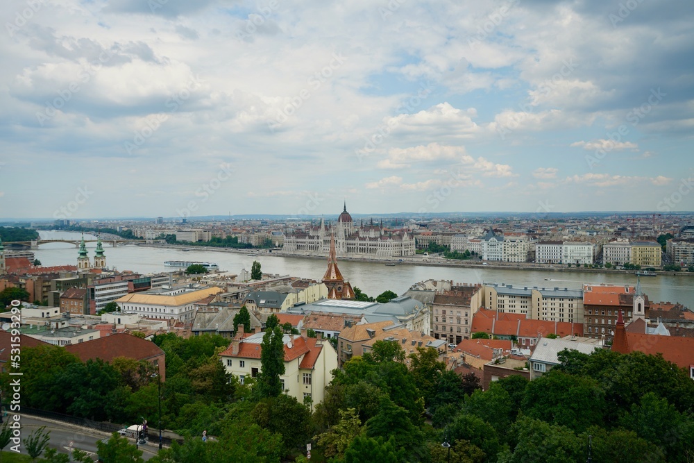 Fototapeta premium Budapest Hungary 2022 June