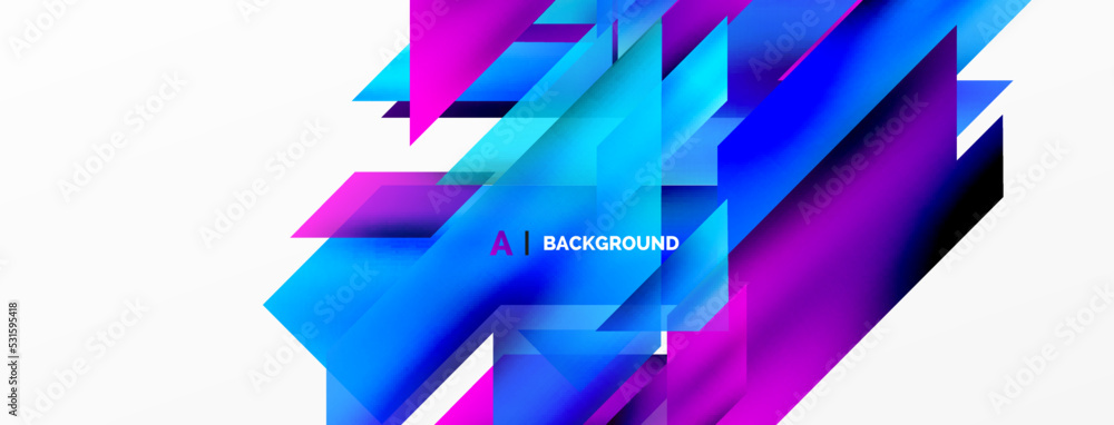 Modern trendy minimalist abstract background. Geometric pattern design, 3d and shadow effects. Vector Illustration Modern trendy minimalist abstract background. Geometric pattern design, 3d and shadow effects. Vector Illustration
