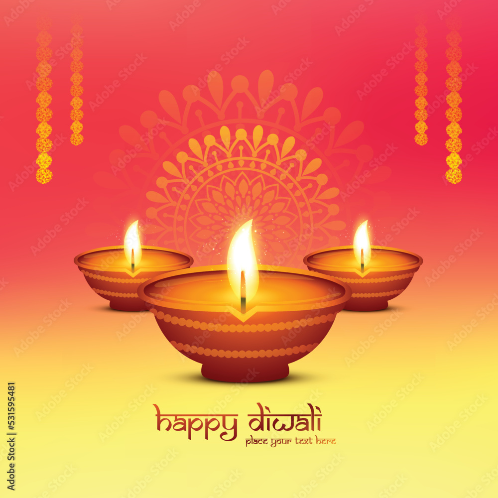 Indian festival happy diwali celebration card background Indian festival happy diwali celebration card background