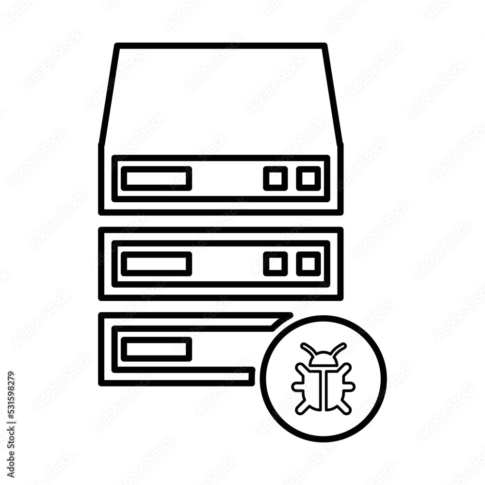 Storage Bug Icon Storage Bug Icon