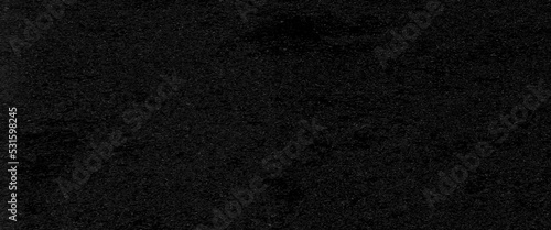 Black cotton fabric texture background, seamless pattern of natural textile, panorama of vintage black cloth texture and seamless background.	