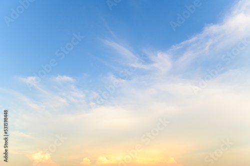 blue sky in summer day © Jirawatfoto