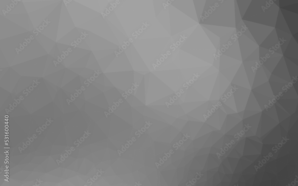 Light Silver, Gray vector shining triangular template. Light Silver, Gray vector shining triangular template.