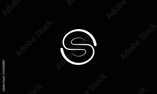 Creative letters SS Logo Design Vector Template. Initial Letters SS Logo Design