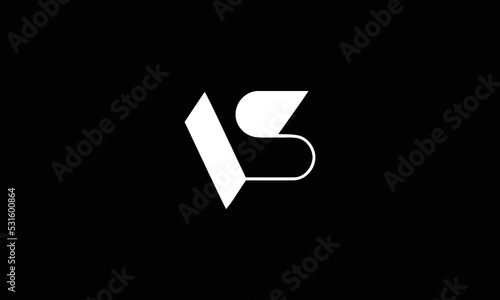 VS logo design icon symbol