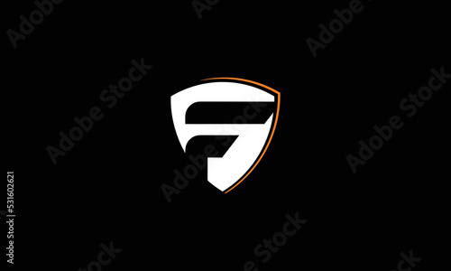 illustration vector graphic of abstract mark, letter mark, initial F, simple, modern, flat, sophisticated, logo design