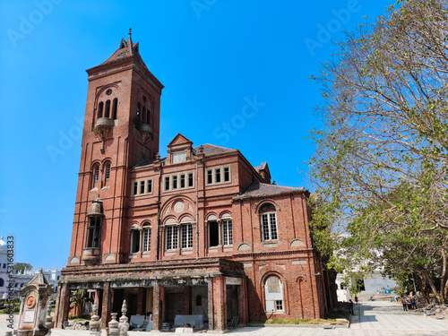 Chennai,Tamilnadu- Aug 18 2022 : Victoria Public Hall, or the Town Hall, is a historical building in Chennai, named after Victoria, Empress of India.