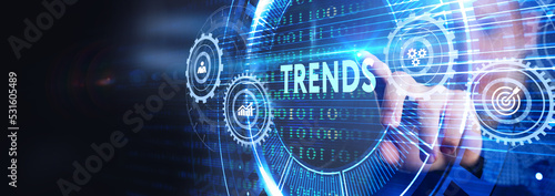 Bilde på lerret Business, Technology, Internet and network concept