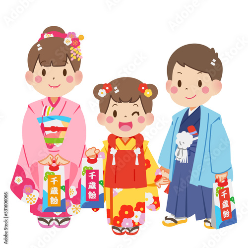 Shichi-go-san（no background）