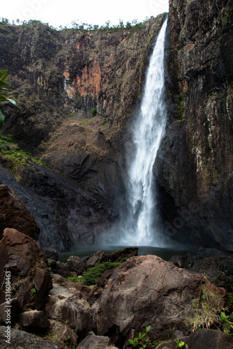 Wallaman Falls, waterfall, in tropical Queensland, Australia © Julia