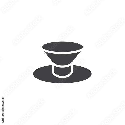 Pop socket vector icon