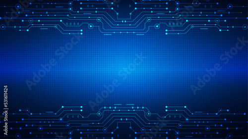 technology background with hi-tech digital