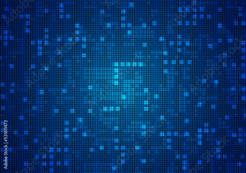 Wallpaper Mural technology background with hi-tech digital Torontodigital.ca