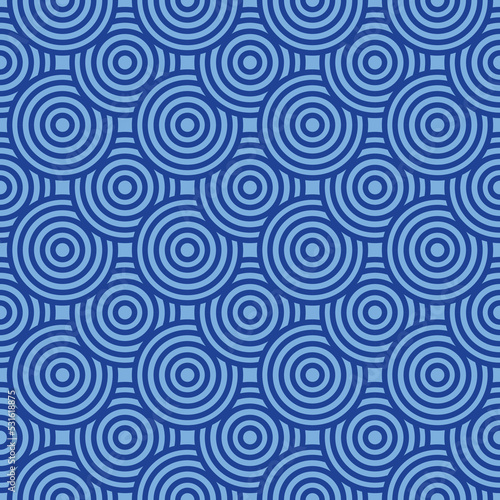circle seamless pattern vector design