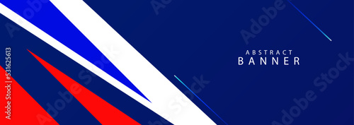 Free Download Abstract colorful triangle stripes banner background - GFXLoad