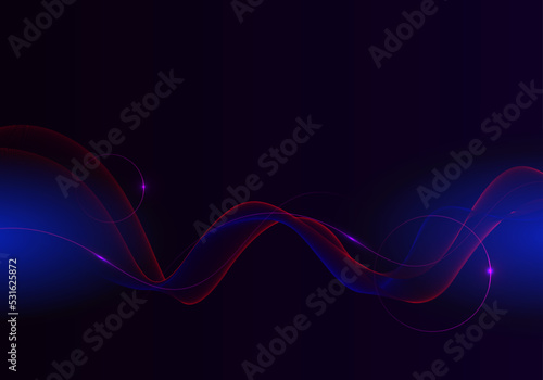 abstract dark color flow moving lines background