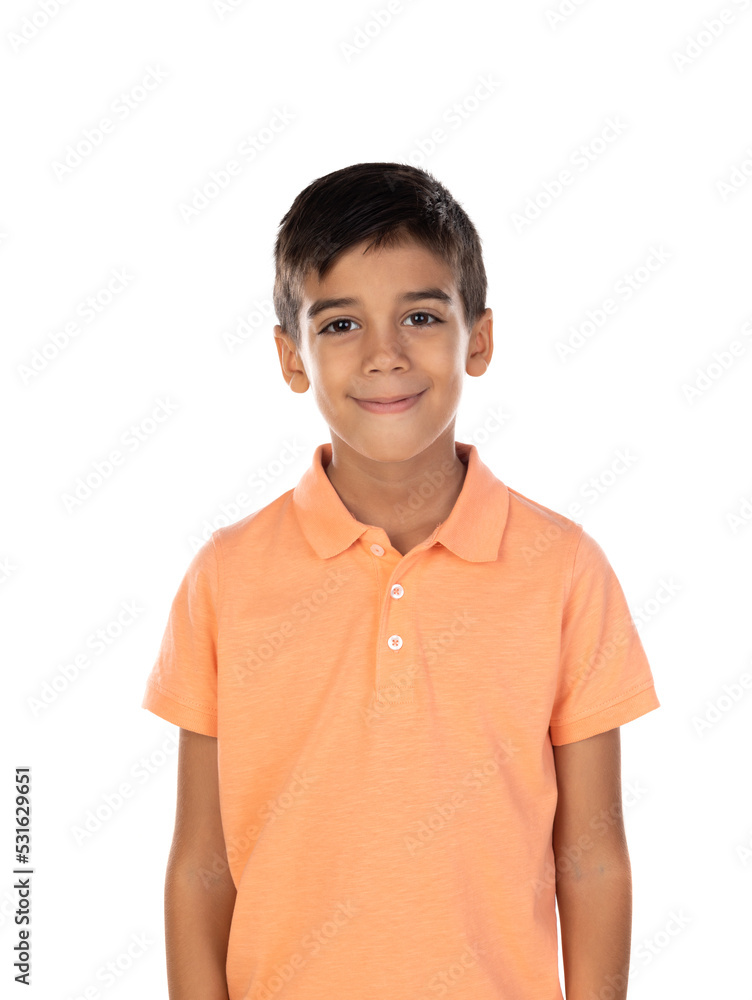 Funny Latin small child with dark hair and black eyes Funny Latin small child with dark hair and black eyes