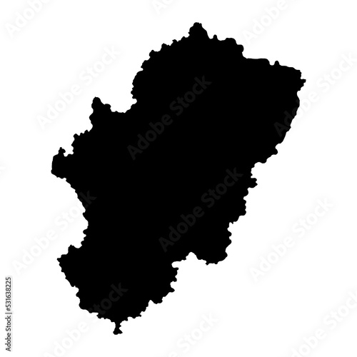 Aragon map, Spain region. Vector illustration.