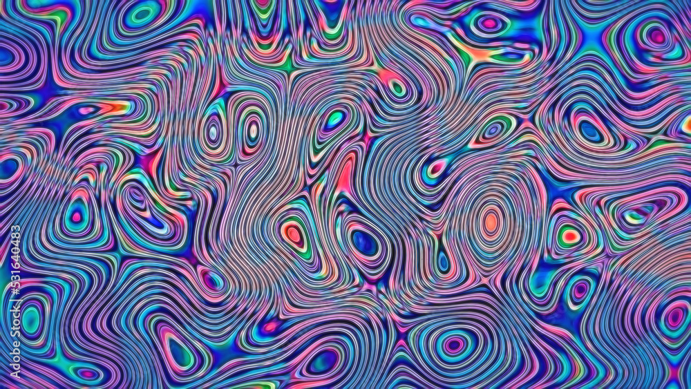 Abstract textured neon fractal background Abstract textured neon fractal background
