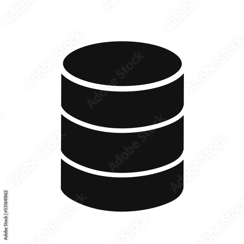 database icon with simple design