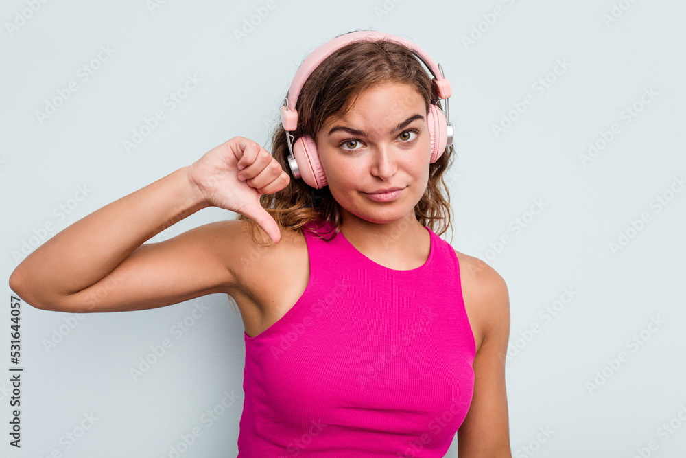 showing a dislike gesture, thumbs down. Disagreement concept. showing a dislike gesture, thumbs down. Disagreement concept.