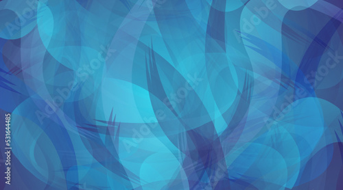 Abstract Blue Gradient Background Design