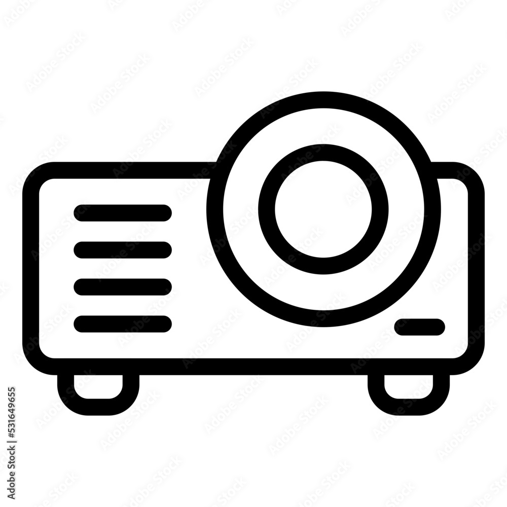Projector Icon Style Projector Icon Style