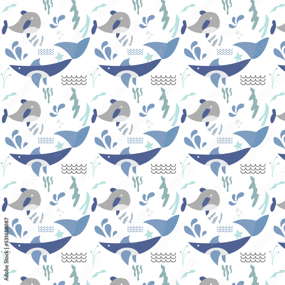 Animal While design pattern can be used for pattern, clothes, wallapapper design needs Animal While design pattern can be used for pattern, clothes, wallapapper design needs