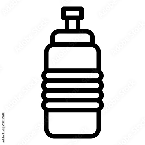 Water Jar Icon Style