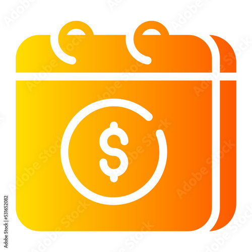 payment day gradient icon