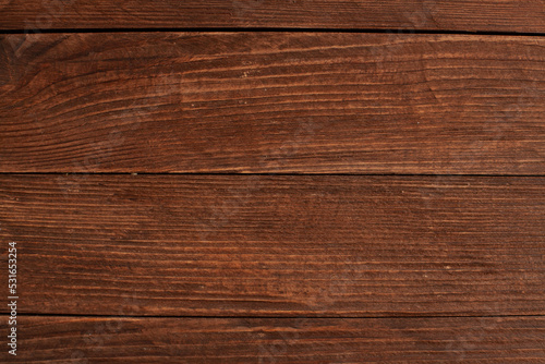 Wallpaper Mural Vintage brown wood background texture with knots and nail holes. Old painted wood wall. Brown abstract background. Vintage wooden dark horizontal boards. Front view with copy space. Background for des Torontodigital.ca