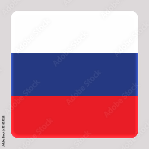 3D Flag of Russia on a avatar square background. Free Download 3D Flag of Russia on a avatar square background. - GFXLoad