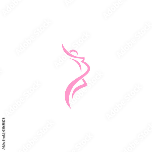pregnant women fitness logo