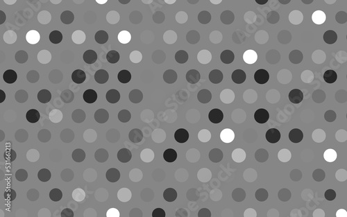 Light Silver  Gray vector cover with spots.