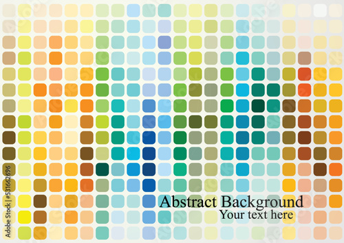 Colorful vector background with gradient shapes. Boken effect.