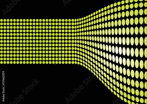 Abstract background with yellow dots. Presentation concept. Light wall and text space. 