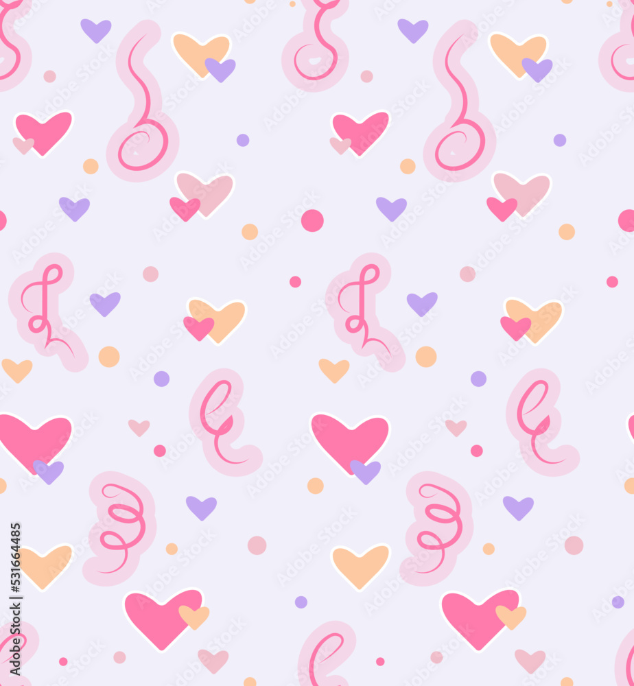 Hearts pattern Hearts pattern