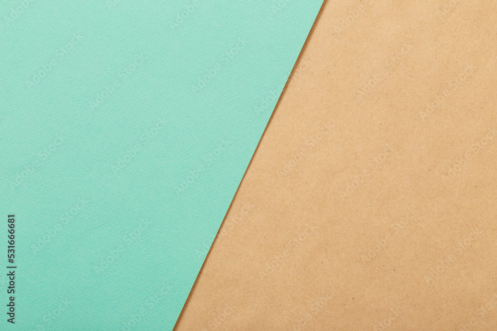 two-tone paper background laid out diagonally
